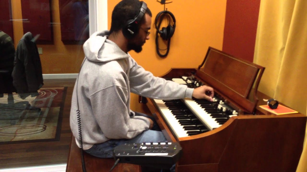Recording Hammond at Perfection Recording Studio