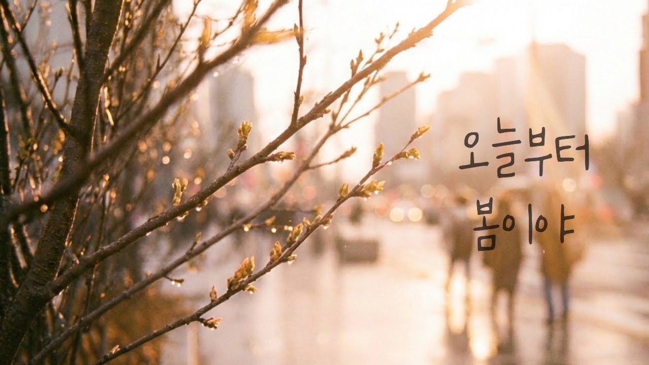 [Music] 오늘부터 봄이야