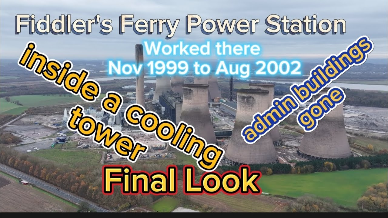 Fiddler's Ferry Power Station Final Look 26-11-2023