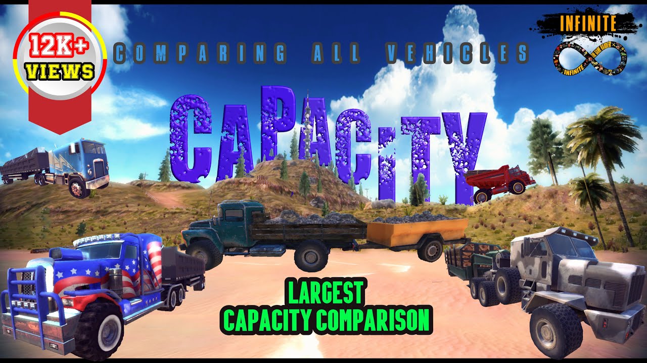 OFF THE ROAD LARGEST CAPACITY COMPARISON | INFINITE OPEN WORLD DRIVING OTR | ANDROID GAMEPLAY HD