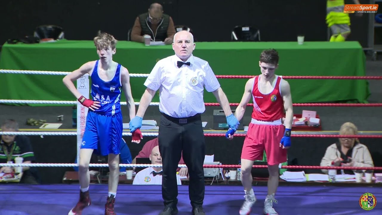 2024 National Junior 1 Championship: 46kg O. Plachta (St Francis) v T. Fitzpatrick (Marble City)