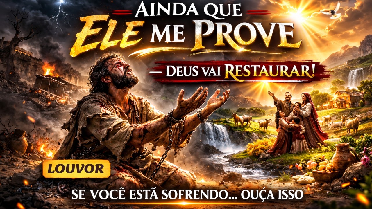AINDA QUE ELE ME PROVE | O Louvor de Jó Que Vai Fortalecer Sua Fé na Tempestade