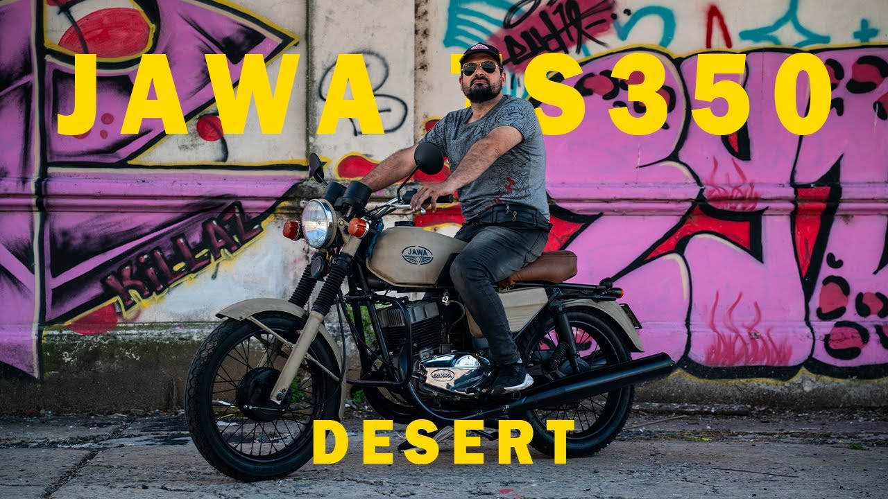 JAWA TS 350 DESERT - Restauración  integral de motor y ciclística.