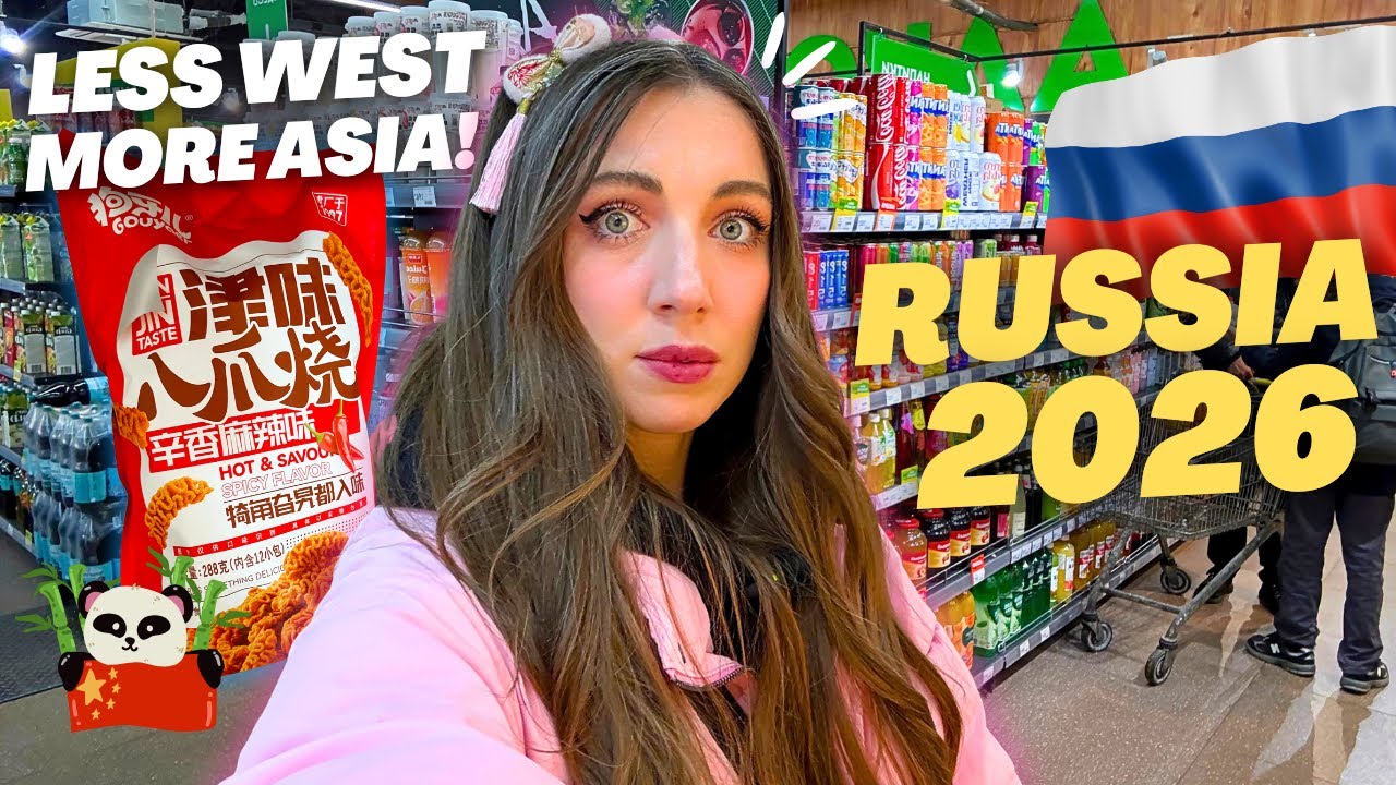 Too much SANCTIONED supermarket in Russia 2026! Everything is CHINESE NOW? 🐼 | Russia Vlog 