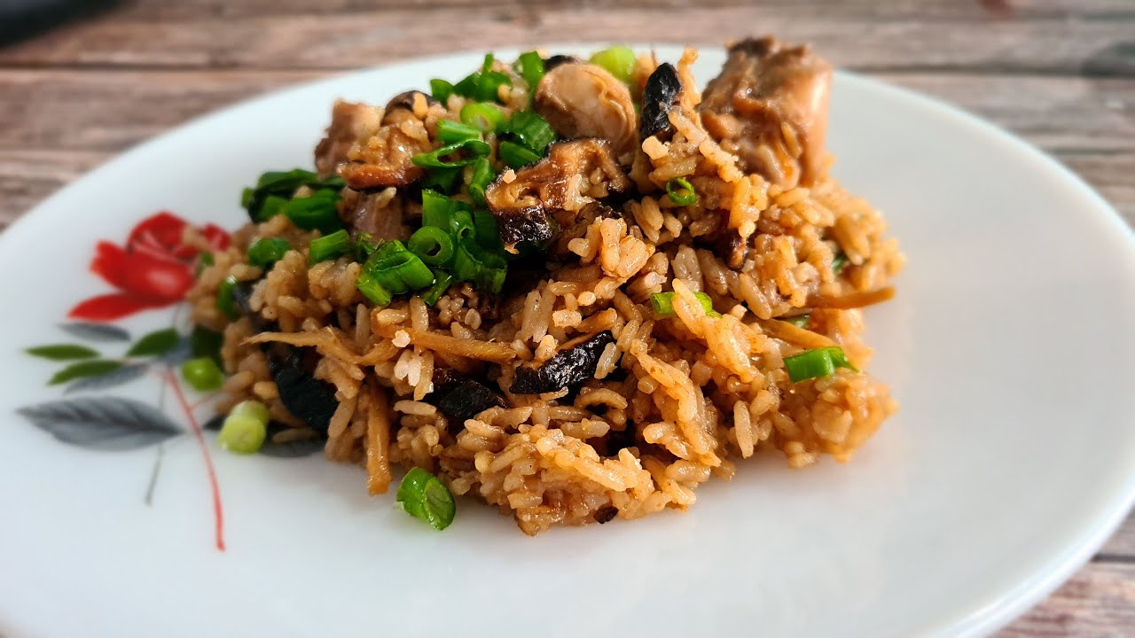 CLAYPOT CHICKEN RICE RECIPE USING RICE COOKER #CLAYPOT #CHICKENRICE #CLAYPOTCHICKENRICE