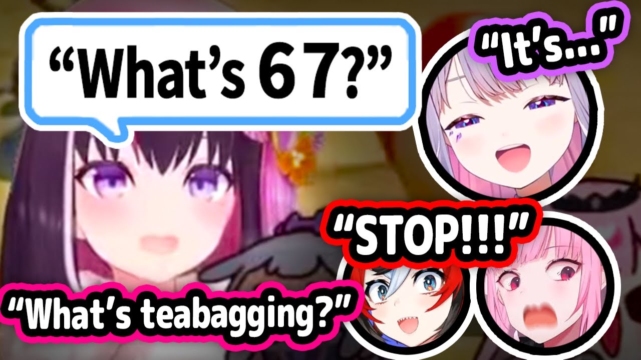 AZKi Asks HoloEN About Memes In English and Calli and Bae Lose It【Hololive】