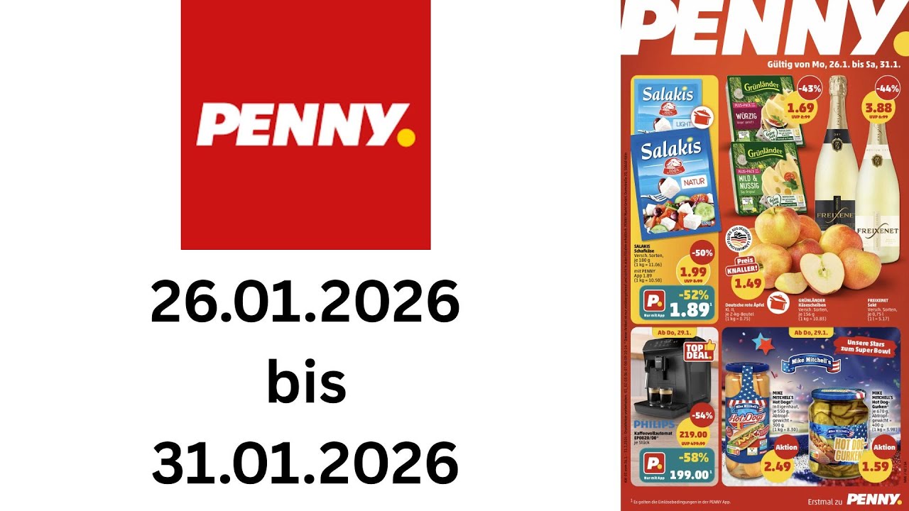 PENNY Prospekt 26.01.2026 bis 31.01.2026