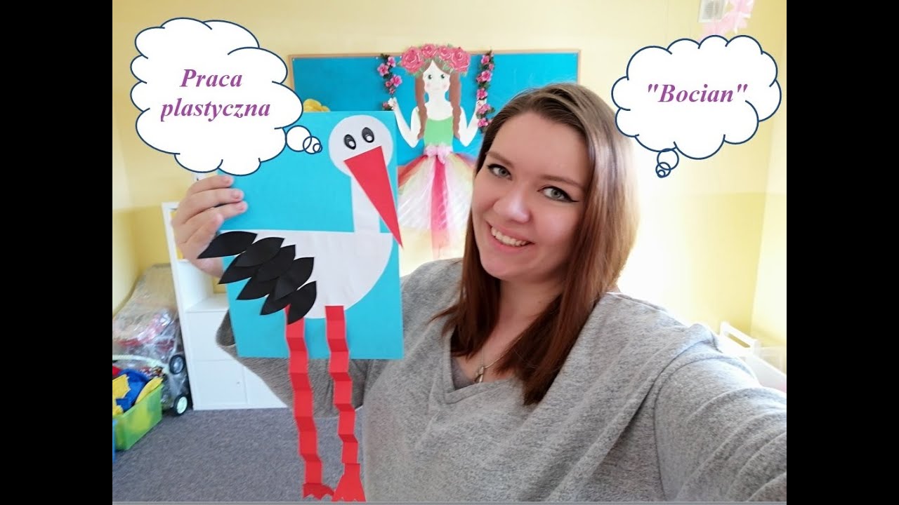 Praca plastyczna BOCIAN