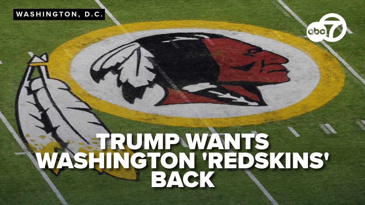 Trump targets stadium deal with Washington Commanders if they don't change name back to 'Redskins'