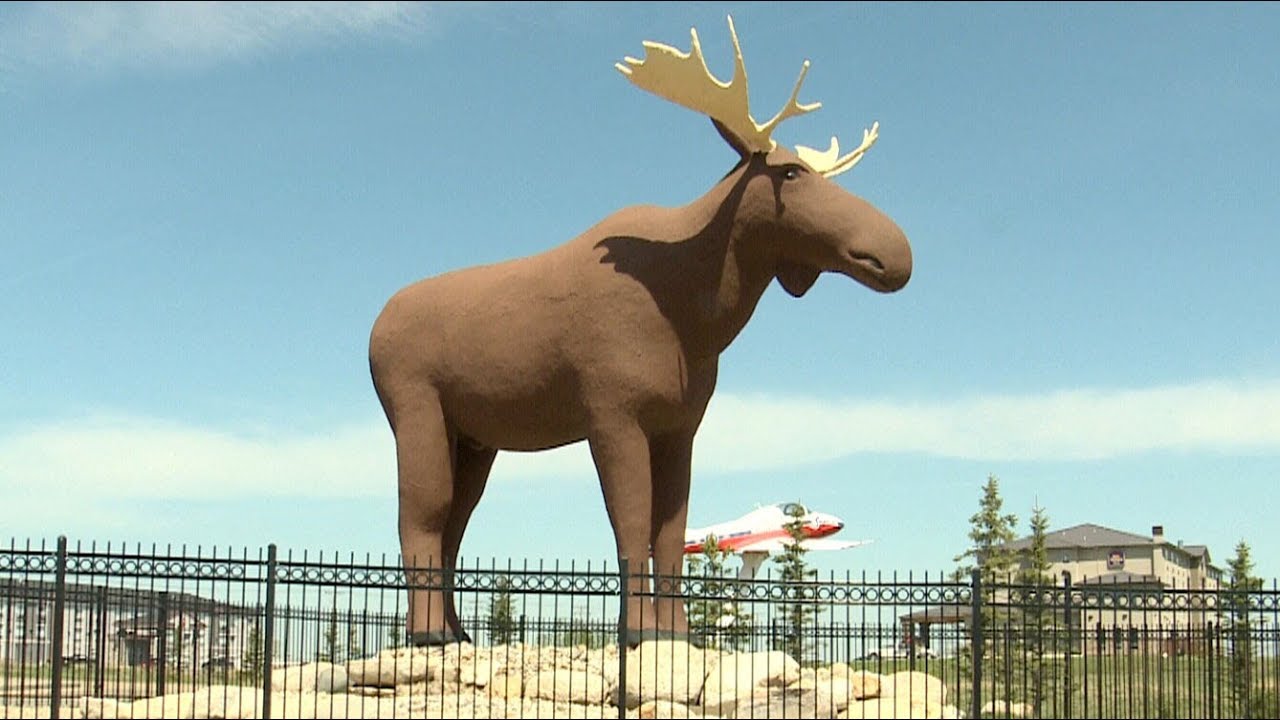 Antler adversaries: Canadian city battling Norwegian town for largest moose statue title