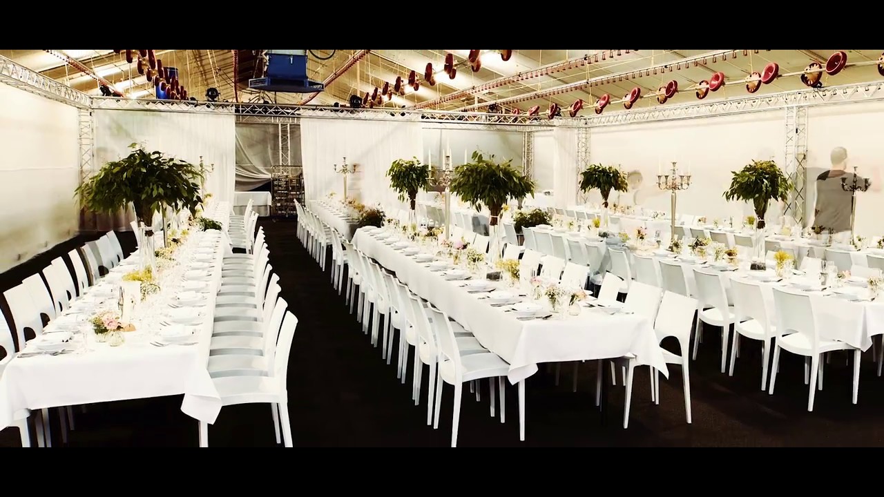 Landschof´s Catering  - Aufbau einer Hochzeitsfeier