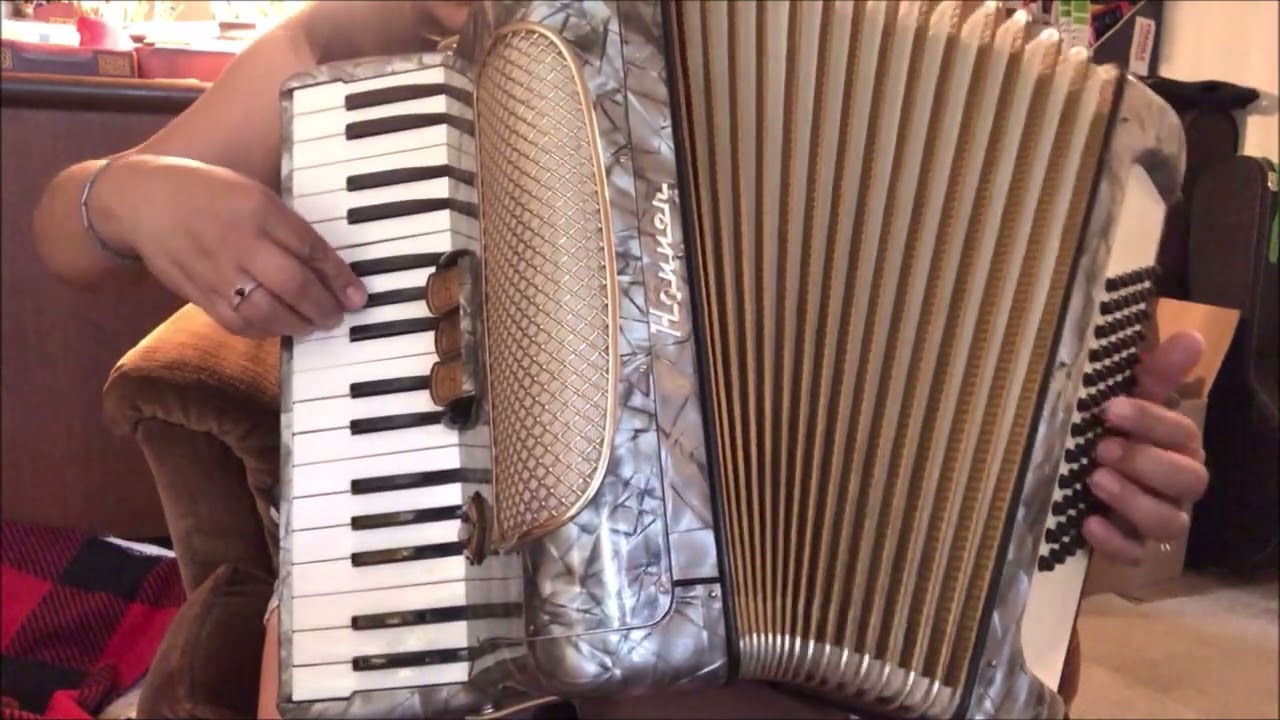 Hohner Audio 72 Bass Accordion - Las Ondas del Danubio (Donauwellen Waltzer - Ivanovici)