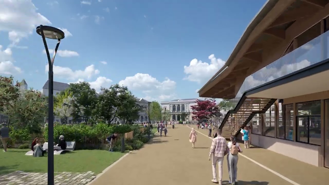 © Ville de Laval - La future place du 11-Novembre en vidéo immersive