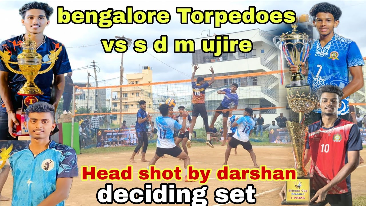 Bangalore Torpedoes vs s d m ujire deciding set