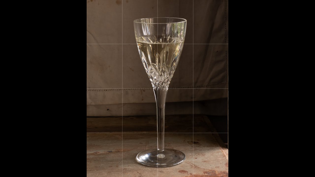 How to Paint Cut Glass in Oils - Foxton Friday Paint Along