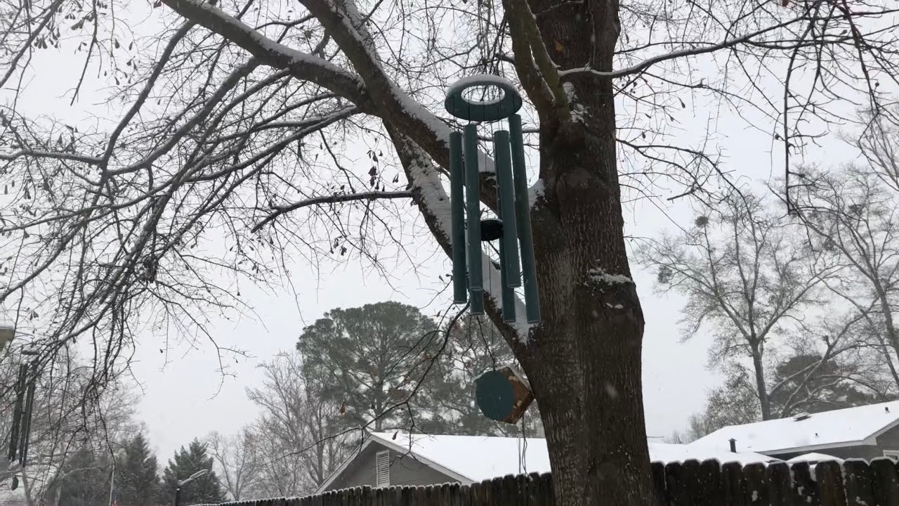 Wind Chimes at my House (2025 Remake) (In the Snow)