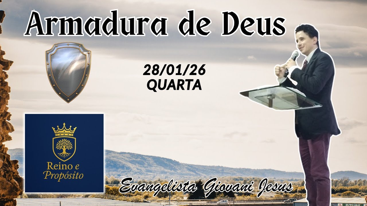 ARMADURA DE DEUS- 2 Coríntios 10.4 - Giovani Jesus - Reino e Propósito 