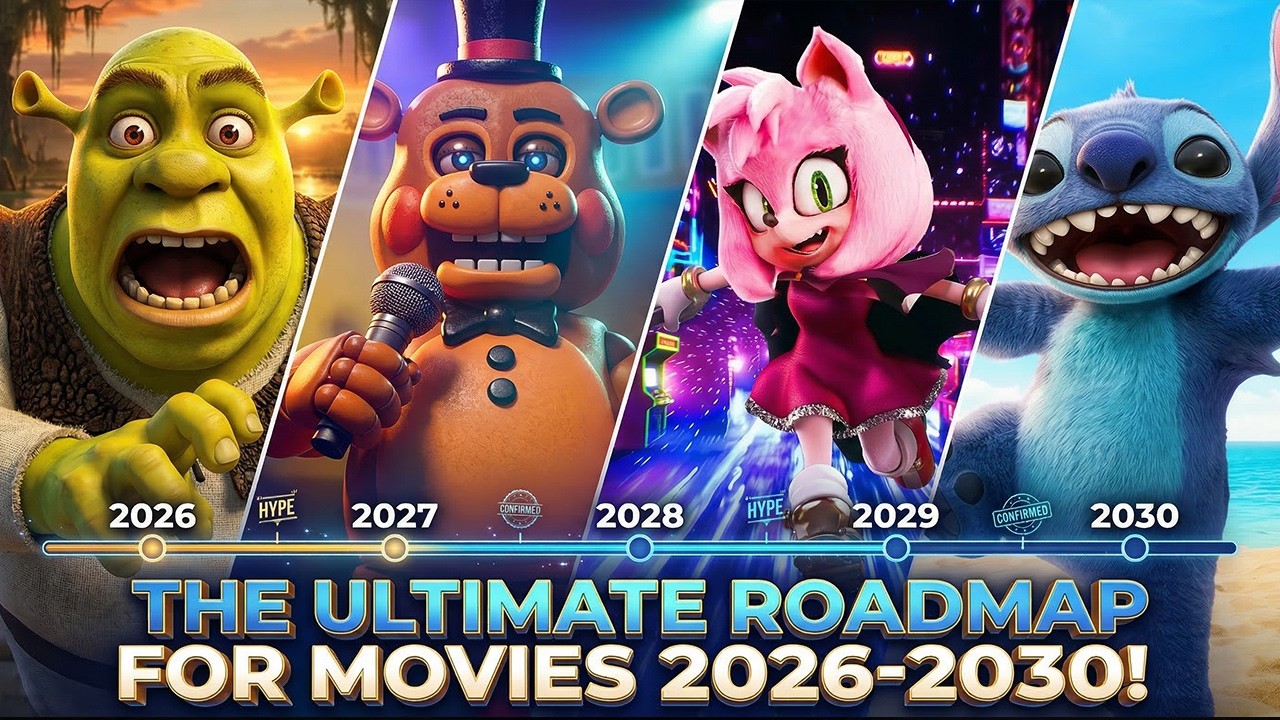 The BEST Upcoming Movie Trailers (2026&ndash;2029) | ULTIMATE MOVIE ROADMAP (Official & Concept Pitches)