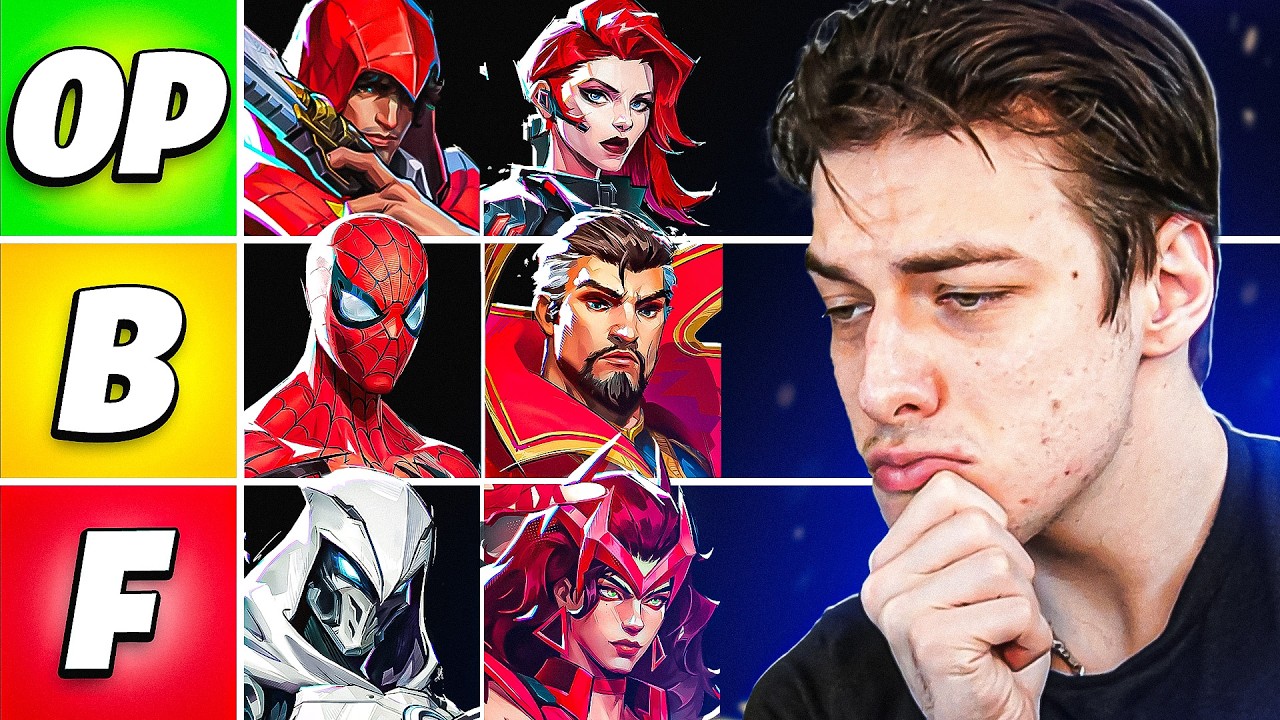 Рейтинг ВСЕХ героев в Marvel Rivals: Сезон 9.5