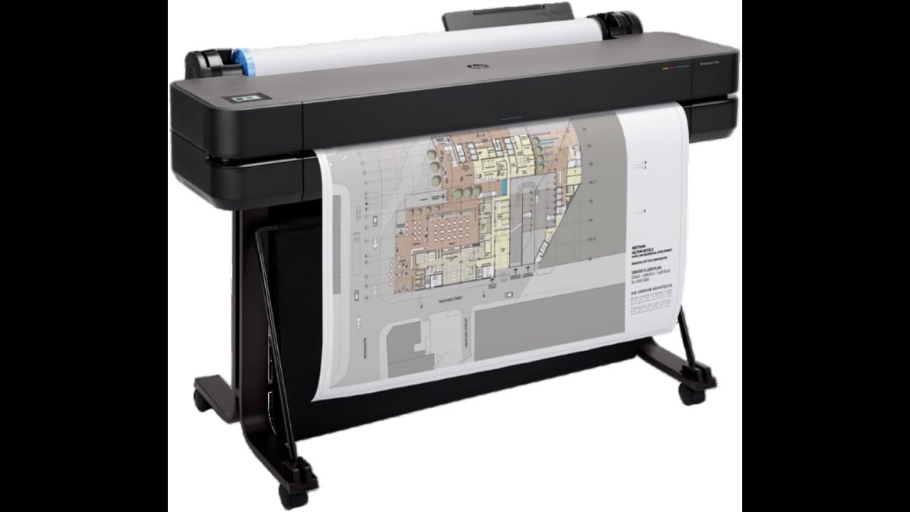 HP DesignJet T630 (24”) Printer Review – Fast, Accurate Plotter for CAD, Maps & Posters