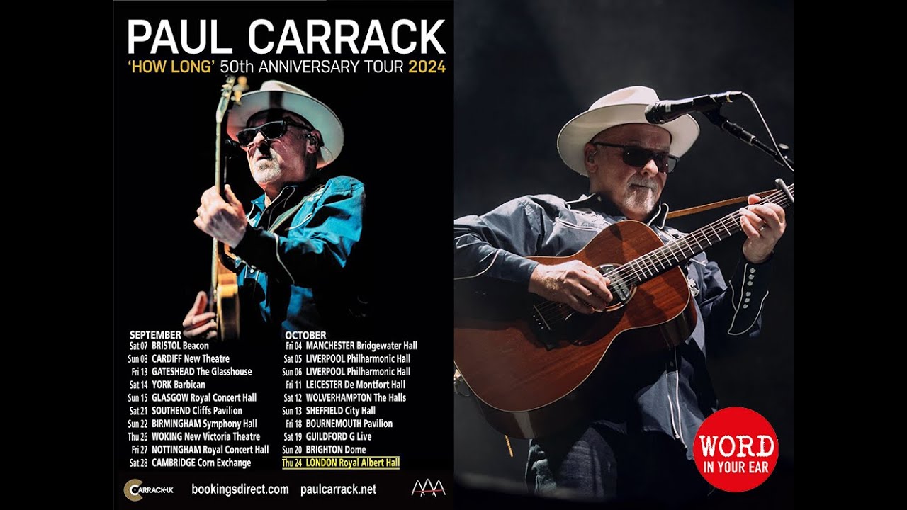 Paul Carrack has seen it all – beat, soul, prog, pub rock, pop & the perfect ‘slow burn’ career