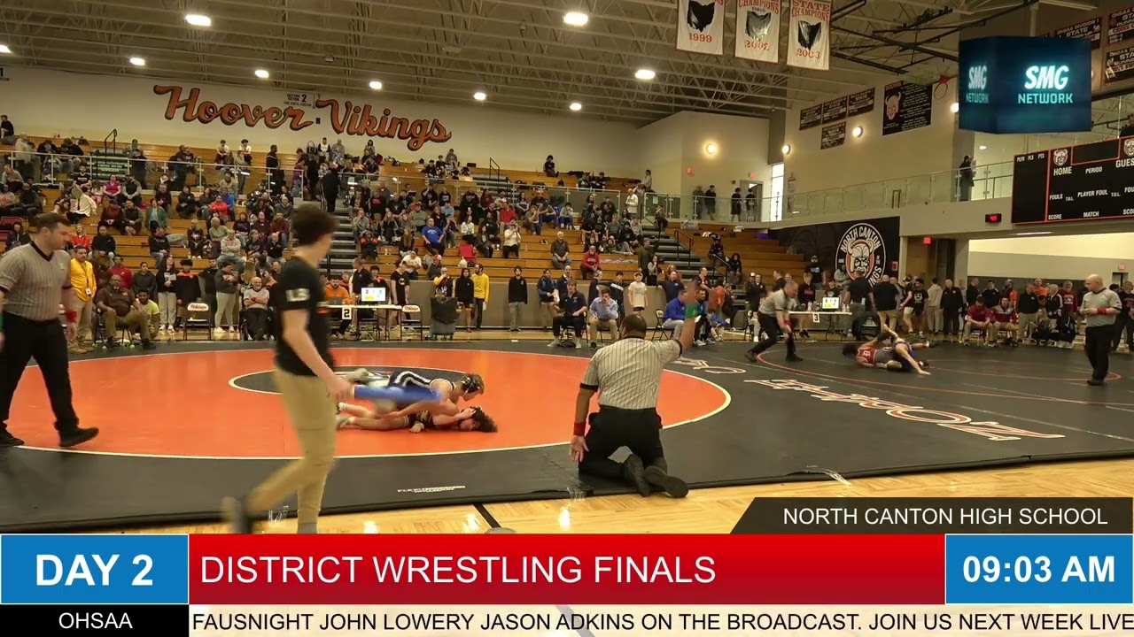 North Canton Hoover District Wrestling Finals 3/2/24