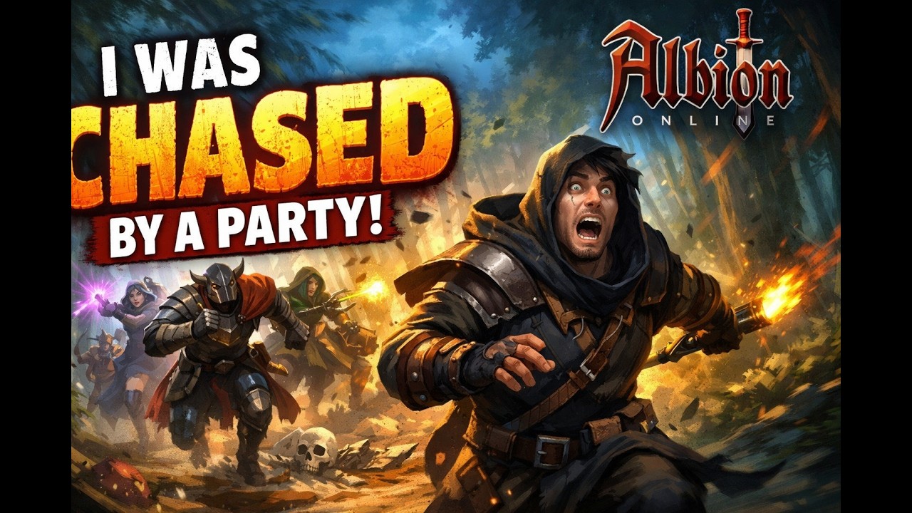 i was chased by a party!!!
