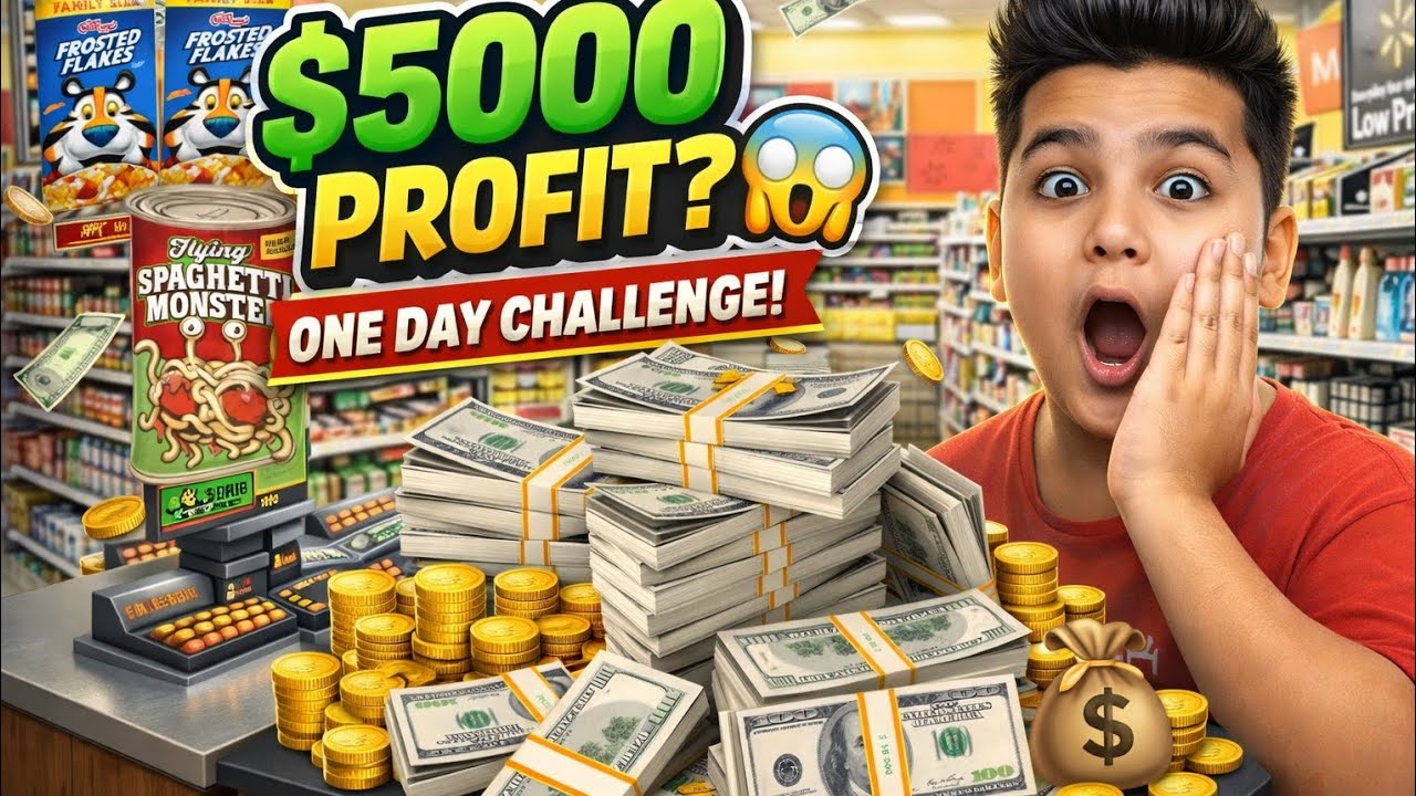 Can I Make $5000 in Supermarket Simulator? 💸🔥EP 4