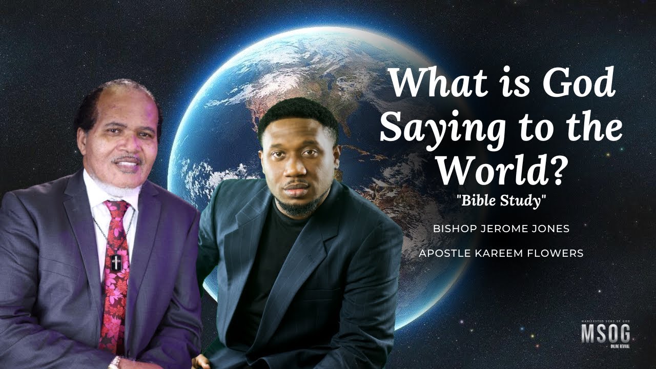 What is God Saying to the World? || Bible Study || MSOG Revival || Wednesday, April 02, 2020