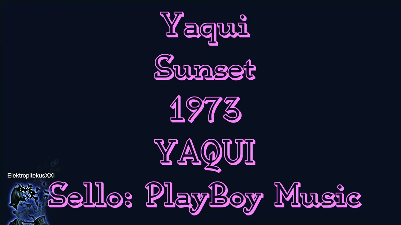 Yaqui - Sunset