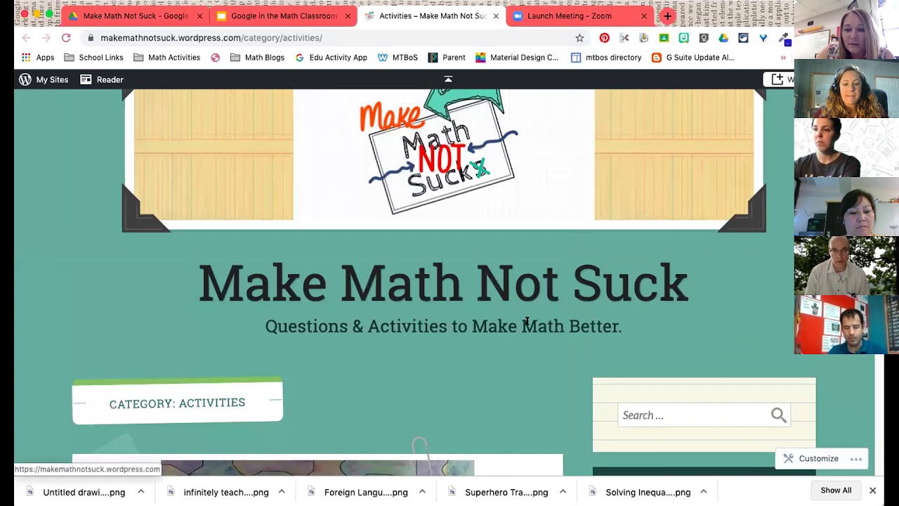 #ILMathCom: Google Apps in the Math Classroom (September 3, 2019)