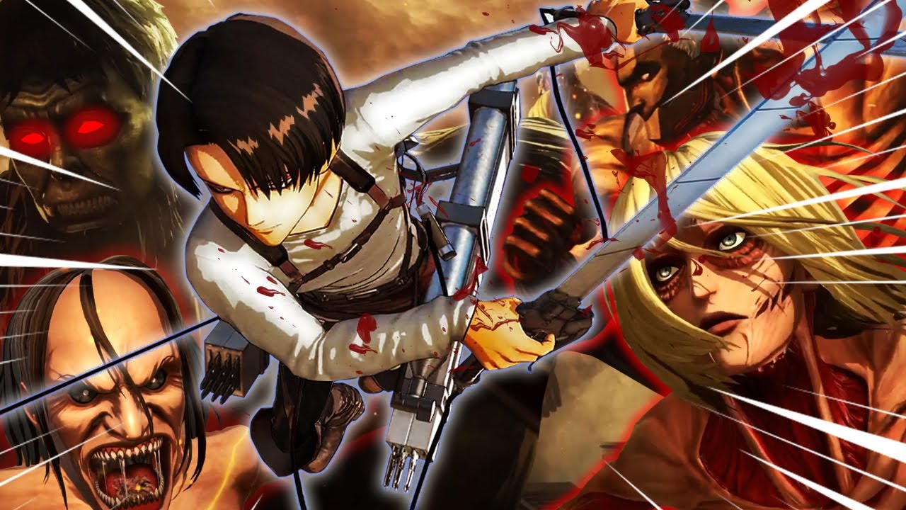 Attack on Titan 2 Final Battle Levi΄s Second Victory Ultimate Perfected Gear 99+*NightmareMode 1080p