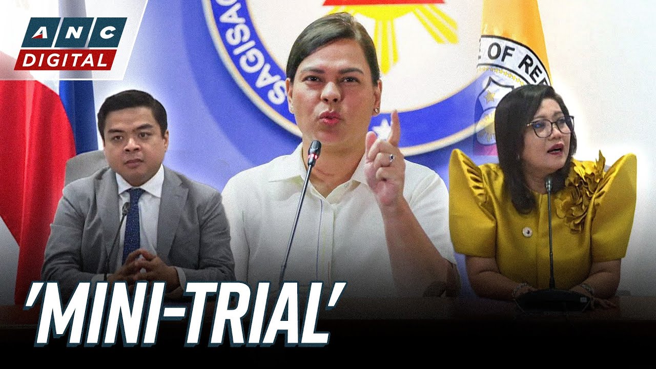 Luistro: VP Duterte impeach hearings will be a 'mini-trial' | ANC