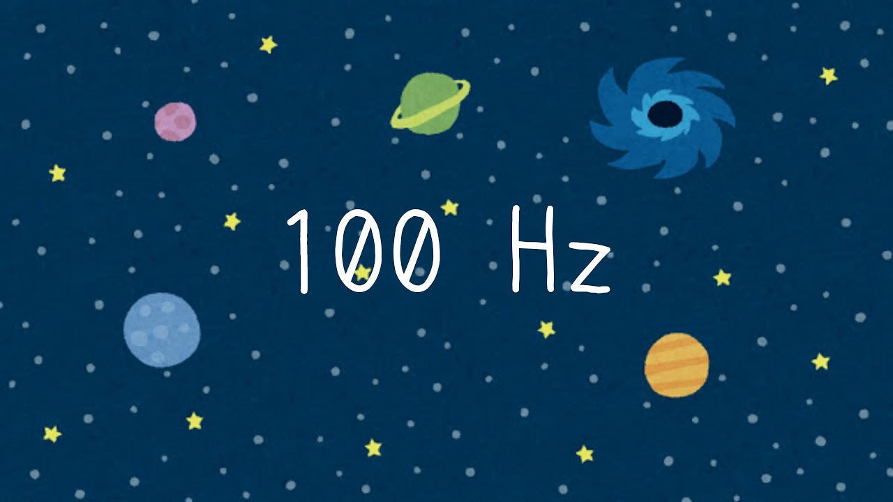 60min 100Hz Pure Tone / 周波数100ヘルツ ピュアトーン (60分)