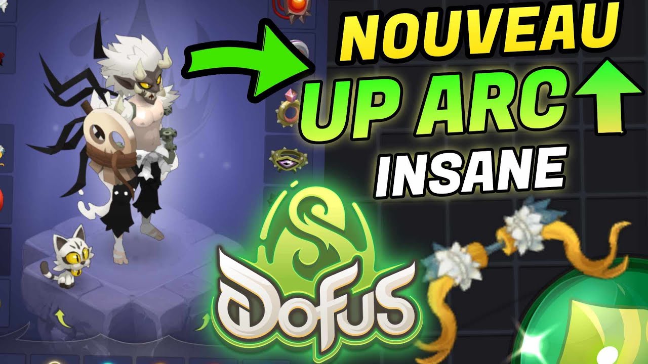 -2200 NOUVEAU UP ARC stuff SACRIEUR INSANE sur DOFUS 3.4