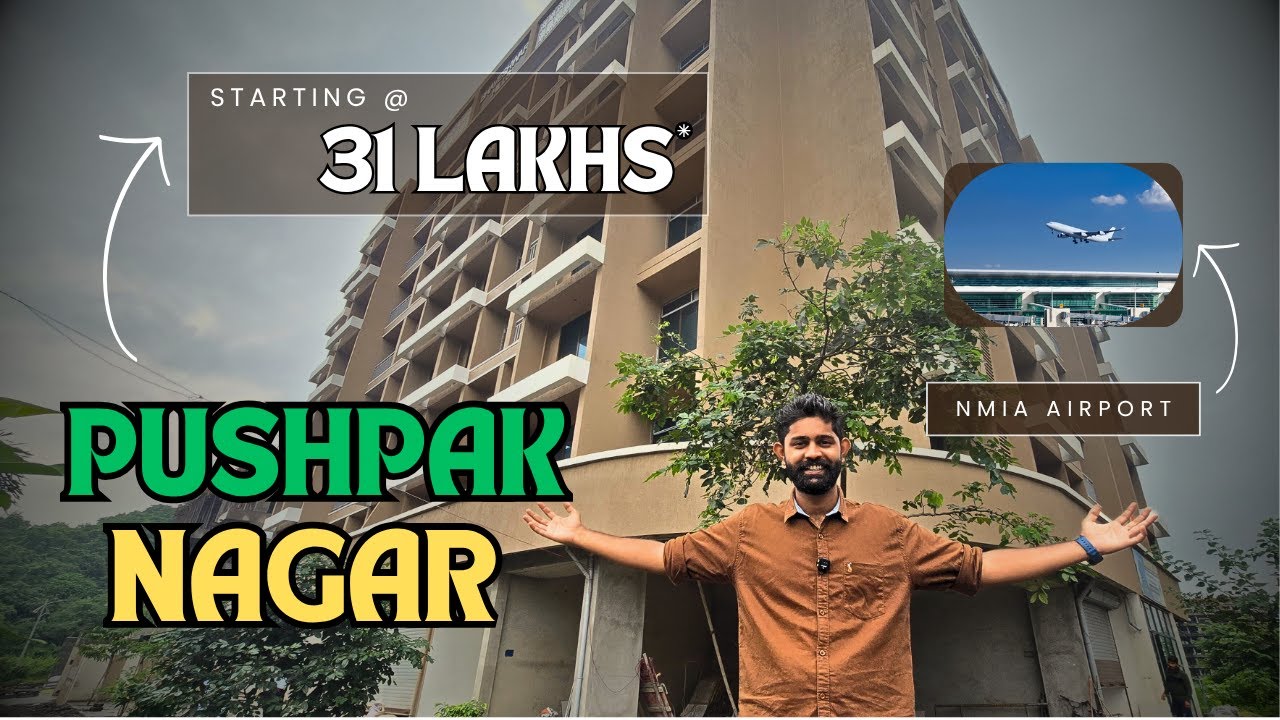 🏡 Ready to Move 1 BHK in Pushpak Nagar | Starting ₹31 Lakhs* | G+7 Project with Amenities
