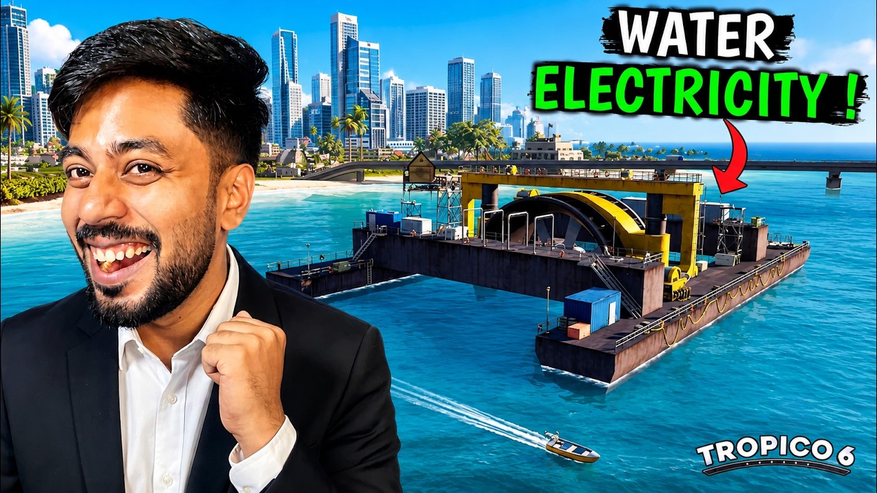 I BUILD WATER POWER PLANT IN MY COUNTRY !! Tropico 6 tamil gameplay | Mr IG #11