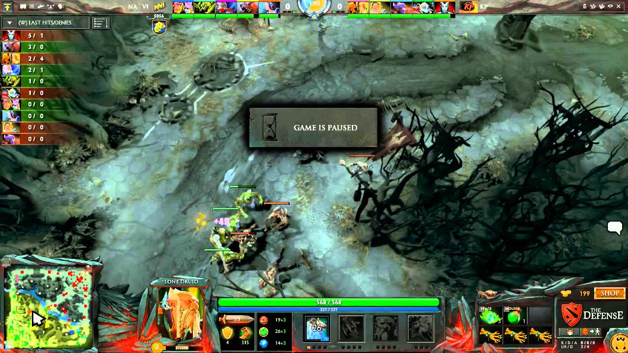 Na`Vi vs Kaipi, The Defense 4 Grand Final, game 3 MUST SEE!