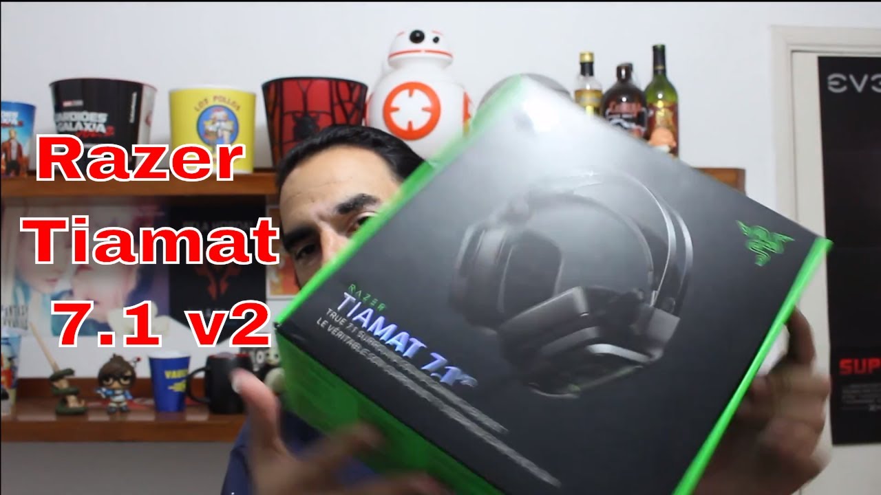 Review e Unboxing : Razer Tiamat 7.1 v2