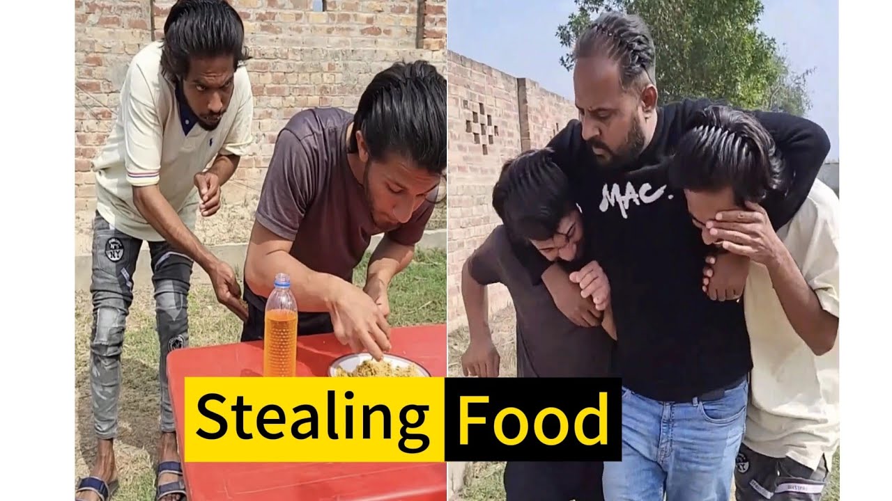 Stealing food | Stealing food in a funny way |