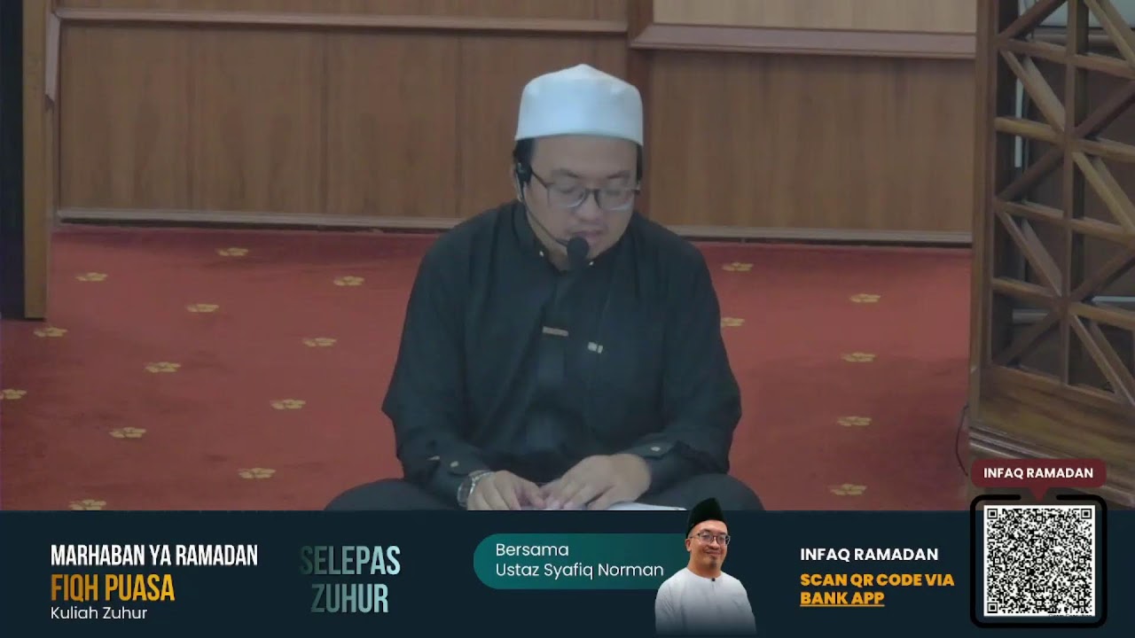 LIVE || Tilawah Surah Pilihan & Kuliah Zuhur