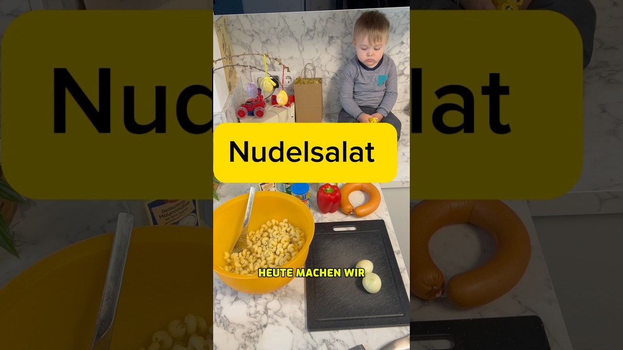 Nudelsalat #essen #kochen #kochenzuhause #meinkazan #готовимдома #hobby #einfachkochen #nudelsalat