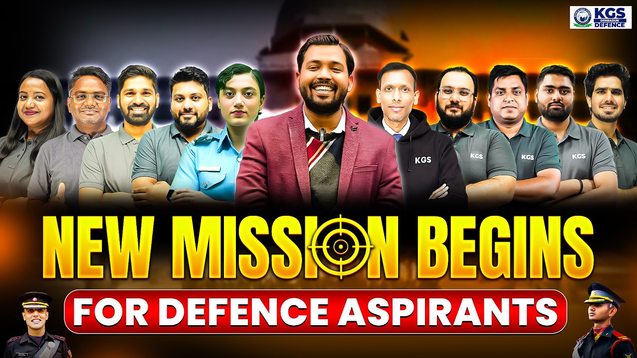 NEW MISSION BEGINS FOR DEFENCE ASPIRANTS | By KGS Team