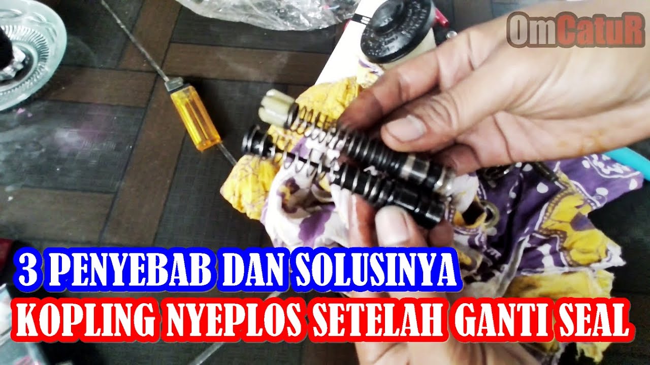 Penyebab Kopling Nyeplos Setelah Ganti Seal, Penyebab dan Solusinya / Corolla Twincam