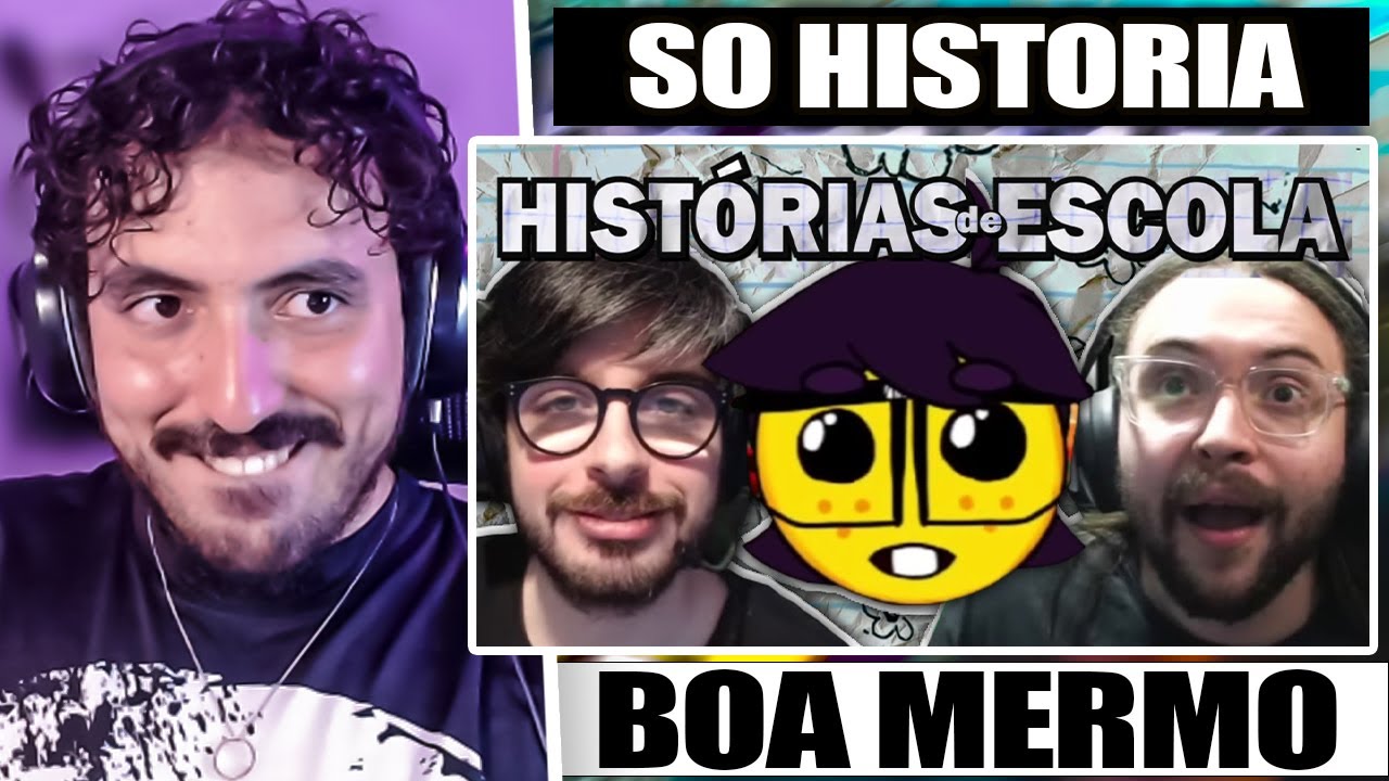compilado de histórias de escola no JF | Leozin React