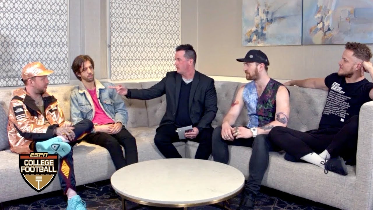 Imagine Dragons talk CFP halftime inspiration, dream collaborations | ESPN