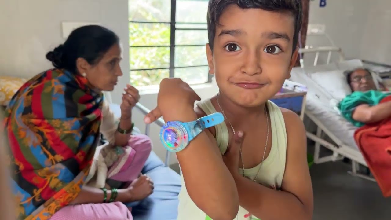 Aryan Khush 😆Ho Gaya Aaj Uske Baba  ko hospital 🏥 Se Chutti mil Gayi #vlog 