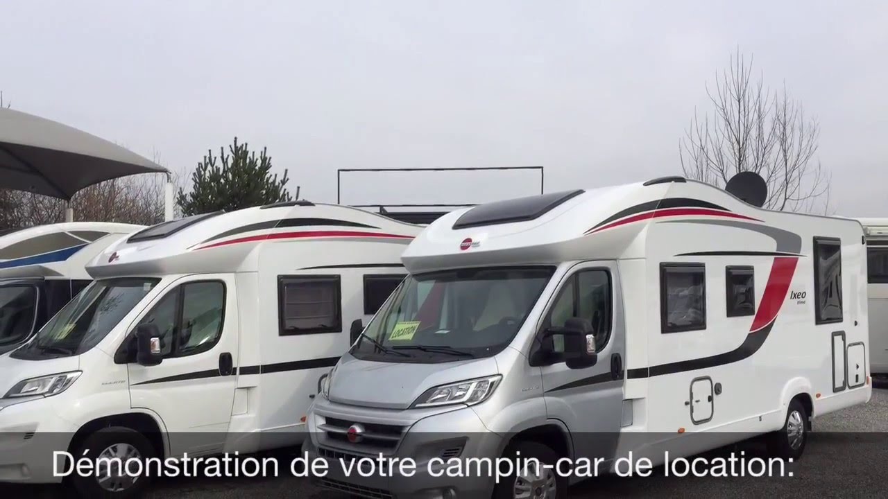 Tuto location de camping-car classe LUXE bürstner ixeo 734 et ixeo 745