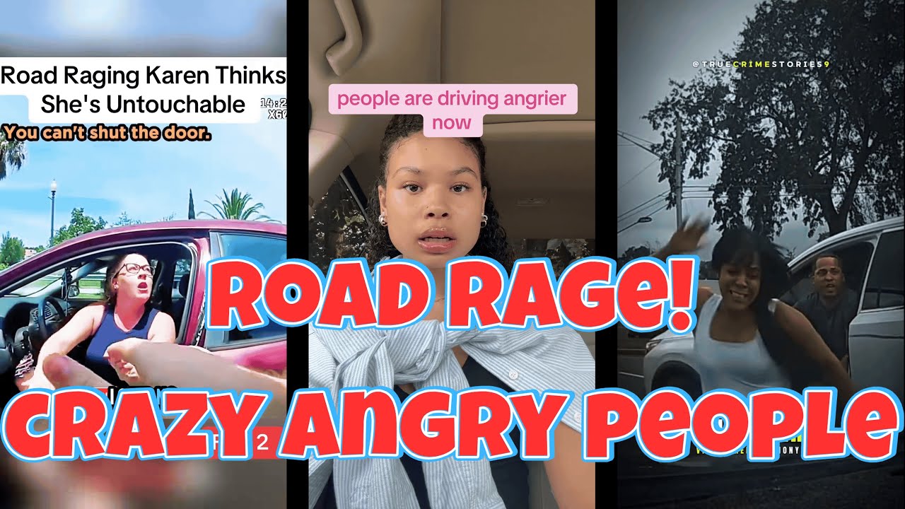 ROAD RAGE!!! Crazy Angry People!