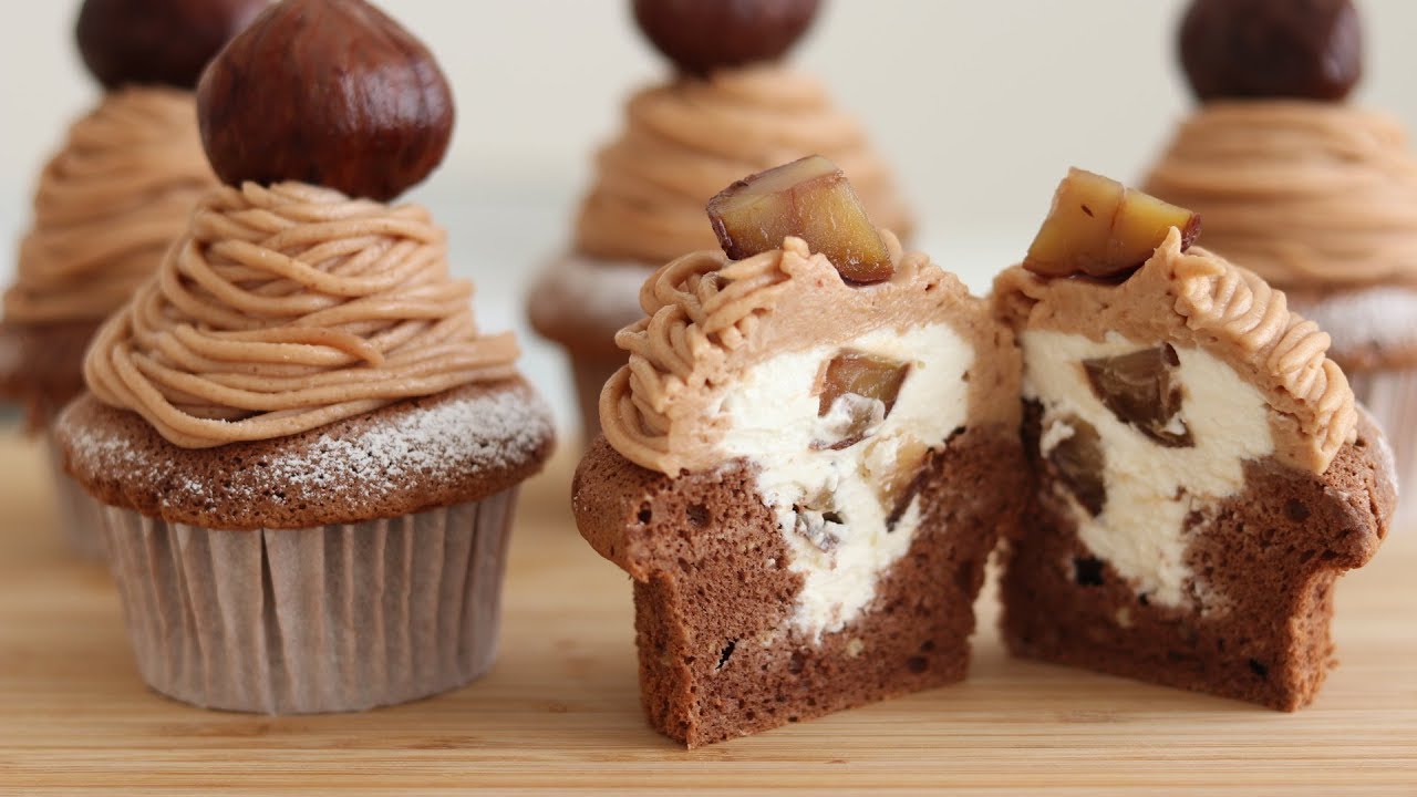Mont Blanc Cupcake｜HidaMari Cooking